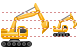 Excavator icons