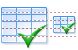 Accept table icon