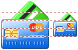 Bank cards icon
