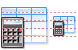 Calculate table icons