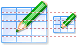 Edit table icons