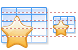 Favourites table icons
