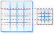 Grid 4x4 icon