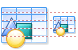 Table figures icons