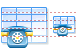 Table phone icons