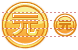 Yuan coin icons