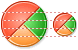2d pie chart icons