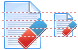 Clear document icons