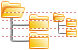 Folder tree icons