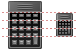 Keypad icons