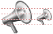 Megaphone icons