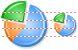 Pie chart icons
