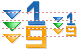 Sorting 1-9 icons