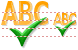Spell checking icons