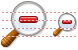 Zoom out icons