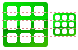 3x3 grid ICO