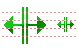 Cursor V split icons