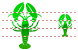 Lobster icons
