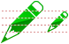 Pencil icons