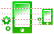 Phone settings icons