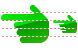 Pointing left icons