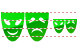Theater symbol icons