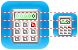 Calculator icons