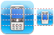 Mobile phone SH icons