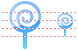 Lollipop icons