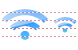 Wireless signal icons