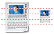 HTML message icons