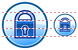 Lock icons