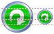 Green redo button ICO