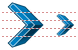 Play forward 3d icons