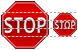 Stop icons
