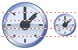 Time icons
