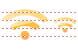 Wireless signal icons