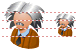 Einstein icons