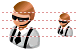 Security guard icons