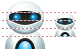 Artificial intelligence icons