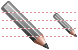 Black pencil icons