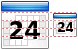 Calendar icons