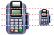 Card terminal icons