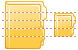 Closed folder icons