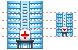 Hospital icons