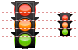 Traffic lights icons