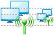 Wireless connection icons