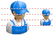 Worker icons