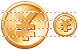 Yen coin icons