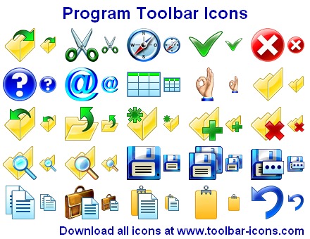 Windows 7 Program Toolbar Icon Set 2013.1 full